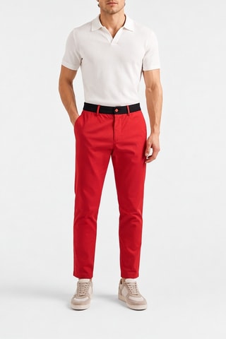 Calças chino - Vermelho - Harmont&Blaine