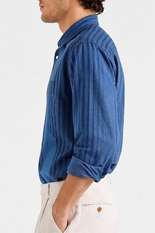 Camisa oversize - Azul - Harmont&Blaine