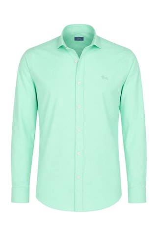 Camisa regular - Verde-menta - Harmont&Blaine