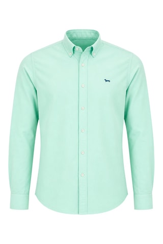 Camisa regular - Verde-menta - Harmont&Blaine