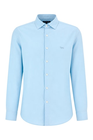 Camisa regular - Azul-claro - Harmont&Blaine