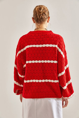 Maglia - Rosso e bianco