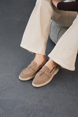 Mocassini - Taupe
