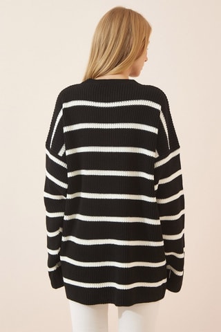 Maglia oversize - Nero e bianco