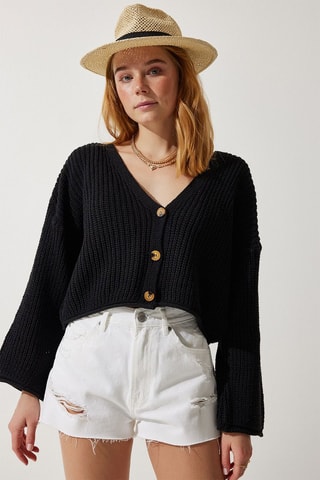 Cardigan - Nero