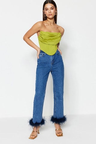 Corsetto bustier - Verde chiaro