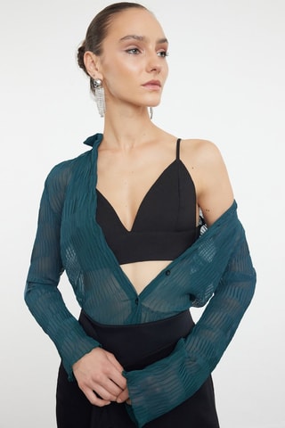 Crop top - Nero