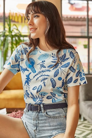 T-shirt - Ecrù