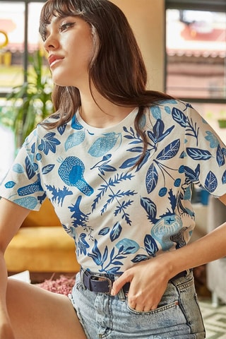 T-shirt - Ecrù