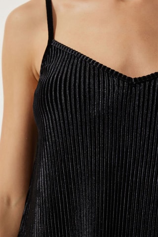 Abito a trapezio - Nero