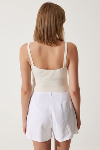 Crop top - Ecrù
