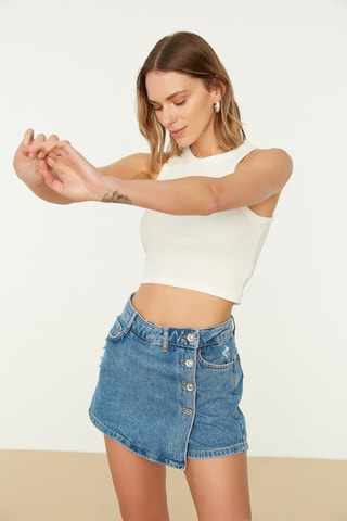 Crop top - Bianco