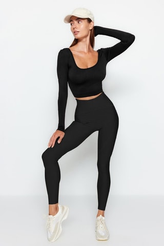 Crop top - Nero