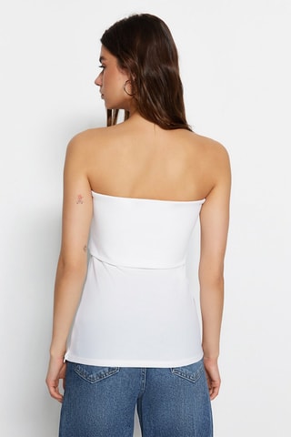 Top bustier - Bianco