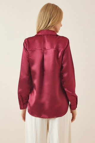 Camicia regular - Bordeaux