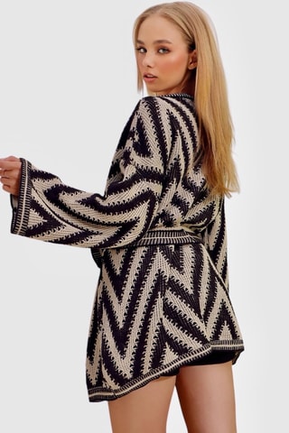 Cardigan in lana