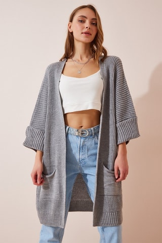 Cardigan - Grigio