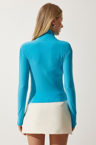 Top - Turchese