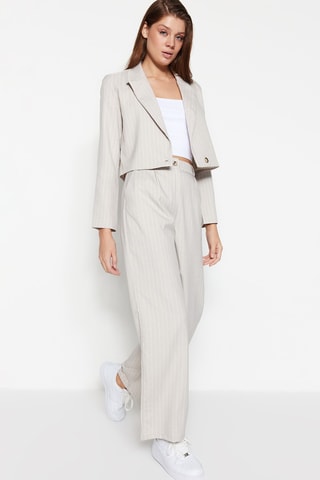 Pantaloni wide legs
