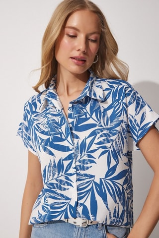 Camicia - Bianco e blu