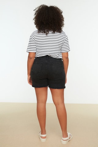 Shorts in jeans - Nero