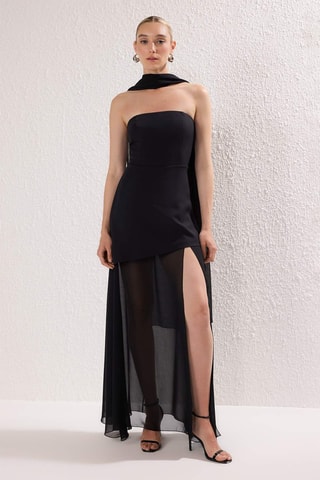 Abito bustier - Nero