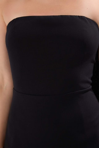 Abito bustier - Nero
