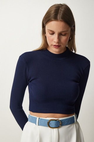 Crop top - Navy