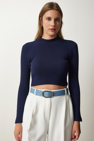 Crop top - Navy
