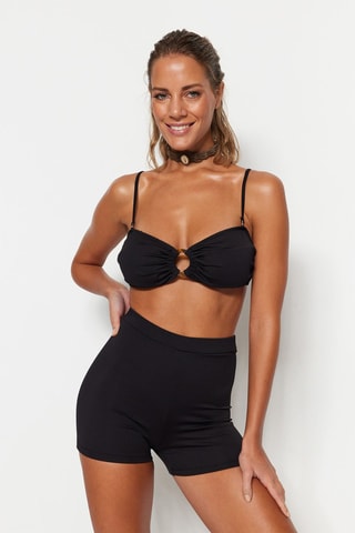 Slip bikini - Nero
