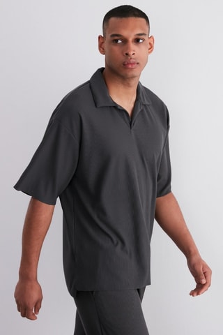 Polo oversize - Grigio