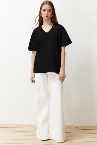 T-shirt oversize - Nero