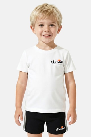 2 t-shirts e calções - Cinzento-escuro