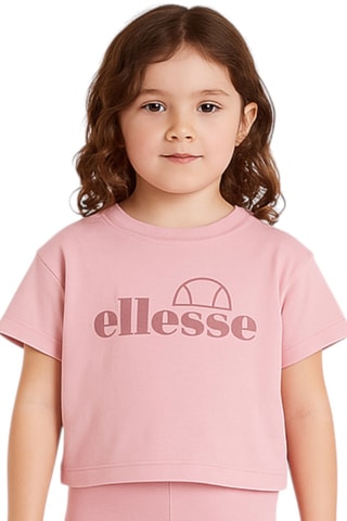 Pack de 2 t-shirts e calções ciclista - Rosa e branco - Branco e rosa