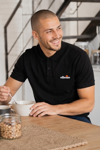 Polo Ellesse - Nero