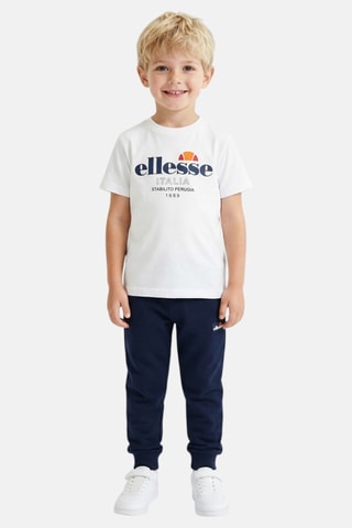 2 t-shirts e calças de treino - Branco