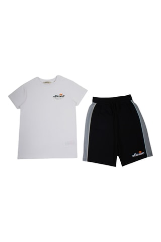 2 t-shirts e calções - Cinzento-escuro