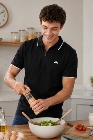 Polo Ellesse - Preto