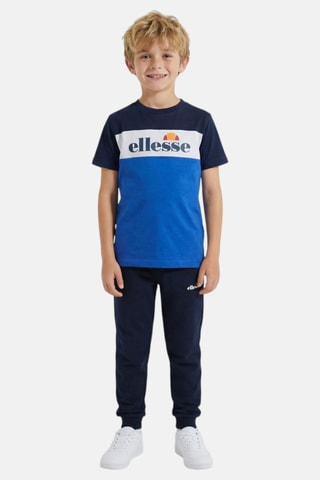 T-shirt e calças de treino Ellesse - Branco e azul-marinho