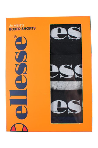 3 parigamba Ellesse - Navy, grigio e bianco
