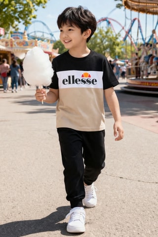 T-shirt  Ellesse - Preto