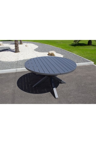 Mesa de jardim extensível Pelosa - 6/8 lugares - 145/199  x 75 x 145 cm