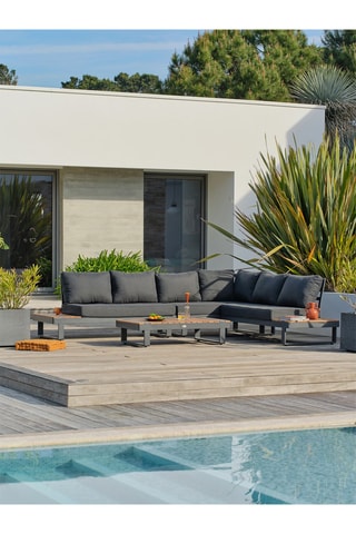 Conjunto de jardim de canto Alicante - 6 lugares