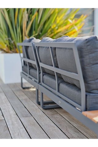 Conjunto de jardim de canto Alicante - 6 lugares