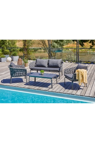 Conjunto de jardim Camargue 4 lugares