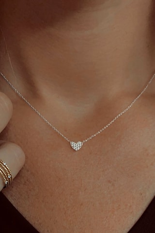 Colar - Prata e diamantes