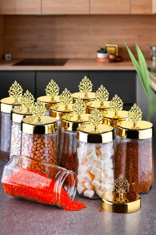 12 Opbergdozen -700 ml