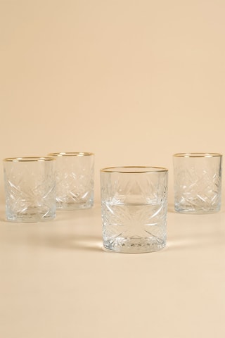 4 Waterglazen Lumière - 350 ml