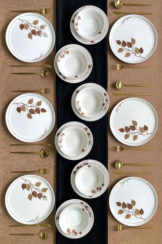 Keramisch Servies - 18-delig