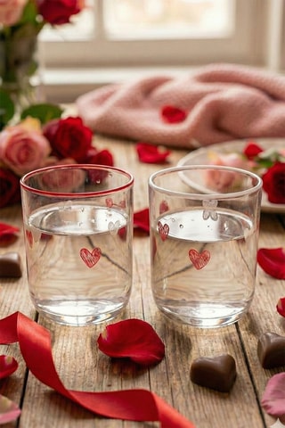 2 waterglazen Forever Us - 350 ml